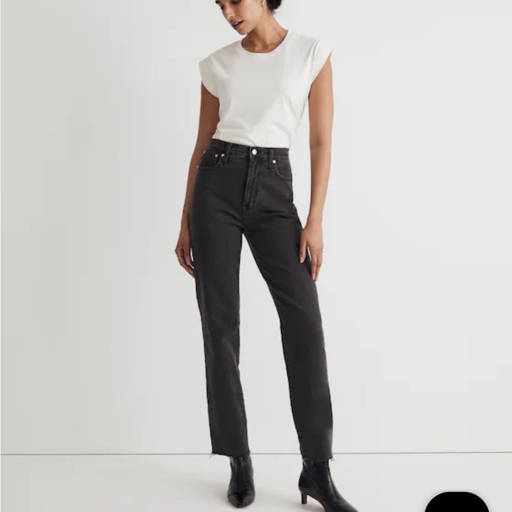 Madewell Women's Perfect Vintage Straight Lunar Wash